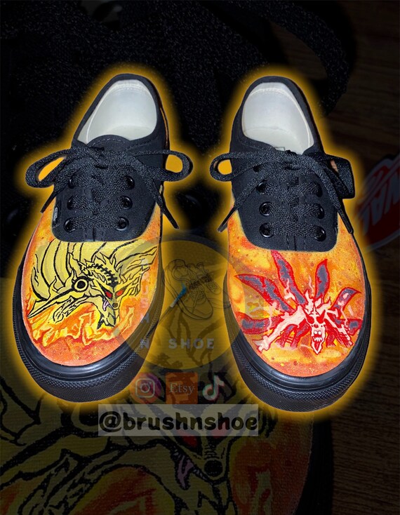 vans naruto shoes
