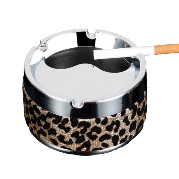 Ashtray With Rotatable Cover 4.1inch Etsy