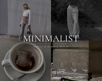 5 DARK MOODY Lightroom Mobile & Desktop Presets | Influencer Presets | Blogger Presets | Instagram Aesthetic | Minimal Dark Presets