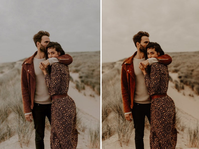 10 ENGAGEMENT Lightroom Mobile & Desktop Presets Boho Etsy
