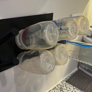 Wall-Mounted Baby Bottle Rack