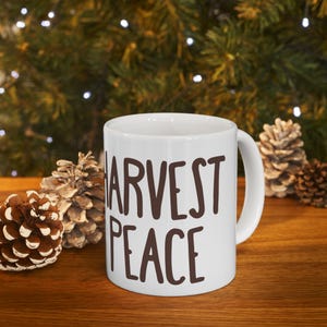 Ceramic Coffee Mug: Vibrant Colors, Glossy Finish - Gift for Coffee or Tea Lovers