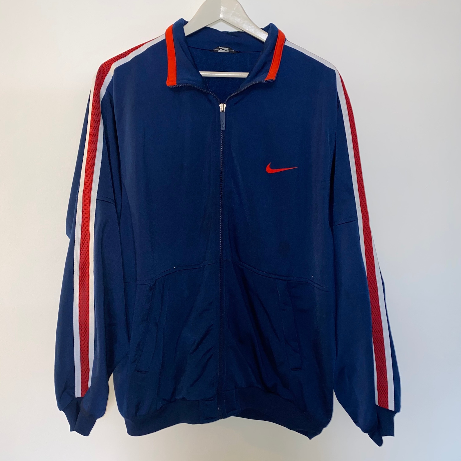 Vintage Nike Track Jacket Size XL Etsy