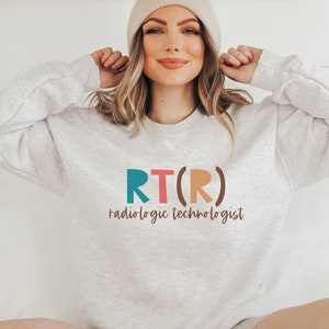 RT(R) Radiologic Technologist Sweatshirt, Rad Tech Radiology Gift, Xray Tech Shirt Gift, X-Ray Technologist Gift, Radiology Technician Shirt