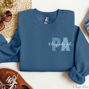 PA Gift, PA Sweatshirt, Custom Physician Assistant Sweatshirt Gift, PA Gift, Pa Graduation Gift, Pa School, Gift for Pa