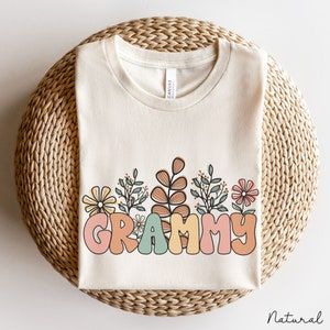 Grammy Shirt Gift, Wildflowers Grammy TShirt Crewneck, Grandma Shirt, New Grandma Grammy Shirt Gift, Grammy Shirt for Grandma Gift