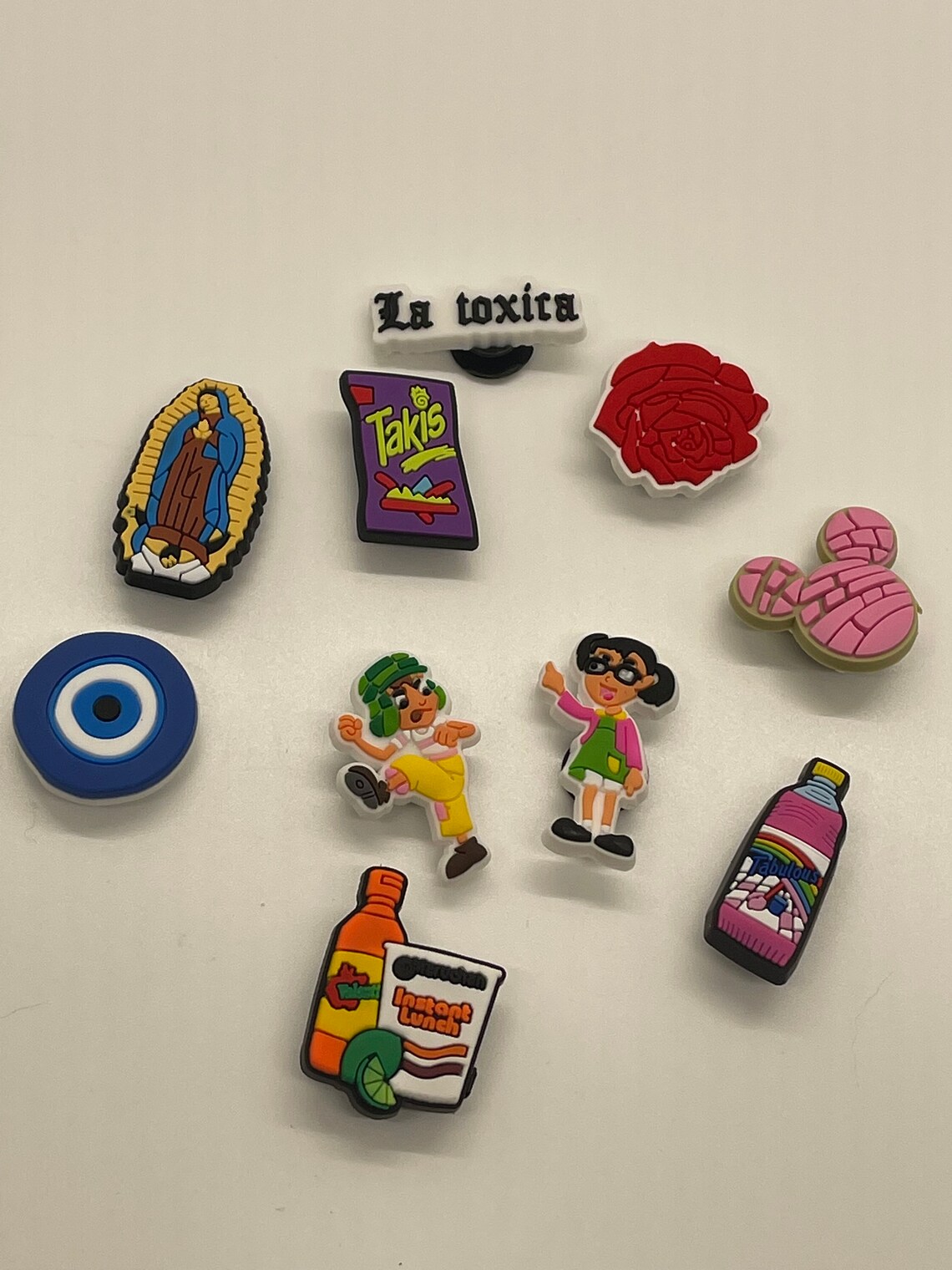 Mexican Croc Charms Virgin Mary Charm Etsy