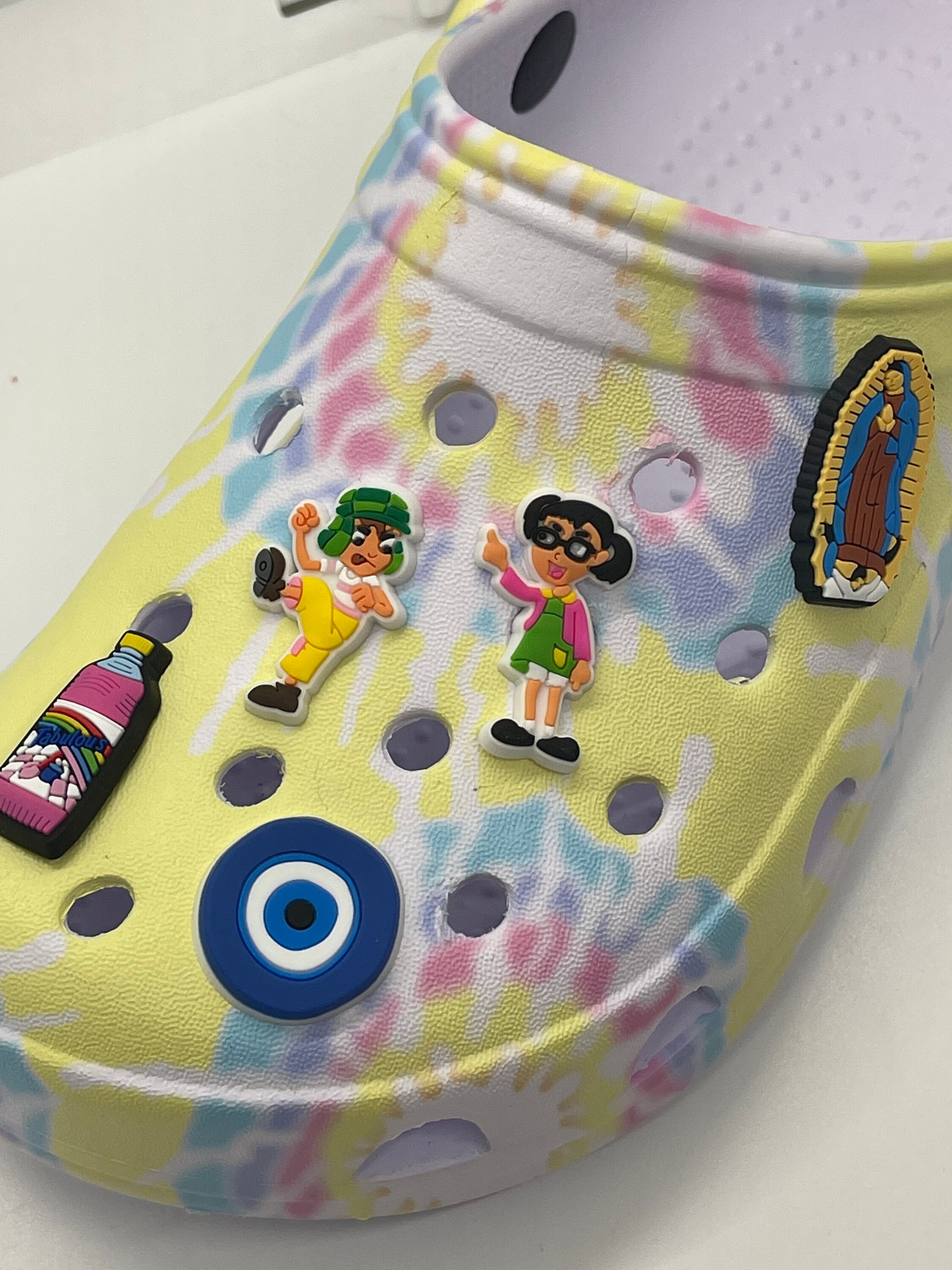 Mexican Croc Charms Virgin Mary Charm Etsy