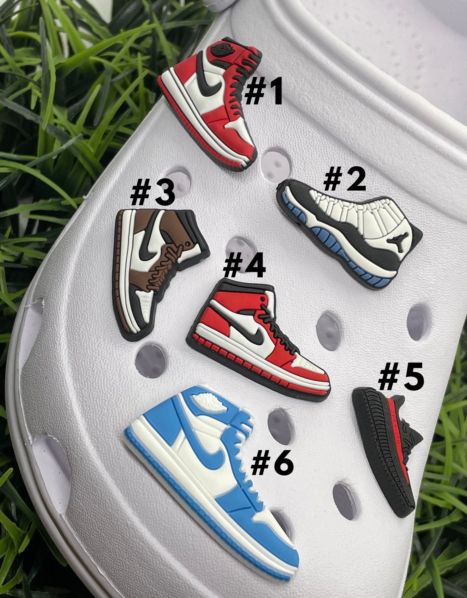 baseball croc charms