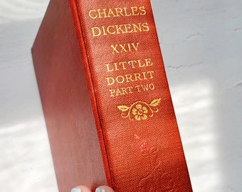 Little DORRIT by Charles DICKENS 1911 Fiction Novel (Hardcover) Used