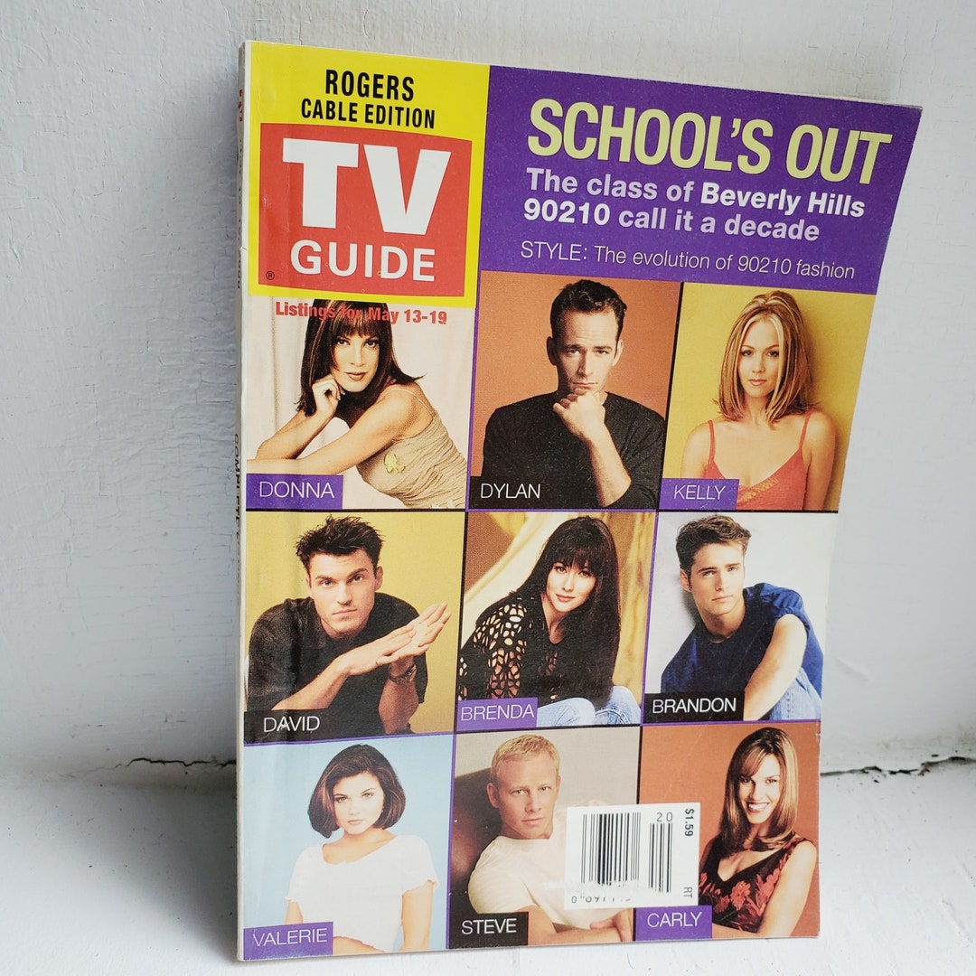 TV Guide BEVERLY Hills 90210 Canadian Edition May 13-19 - Etsy