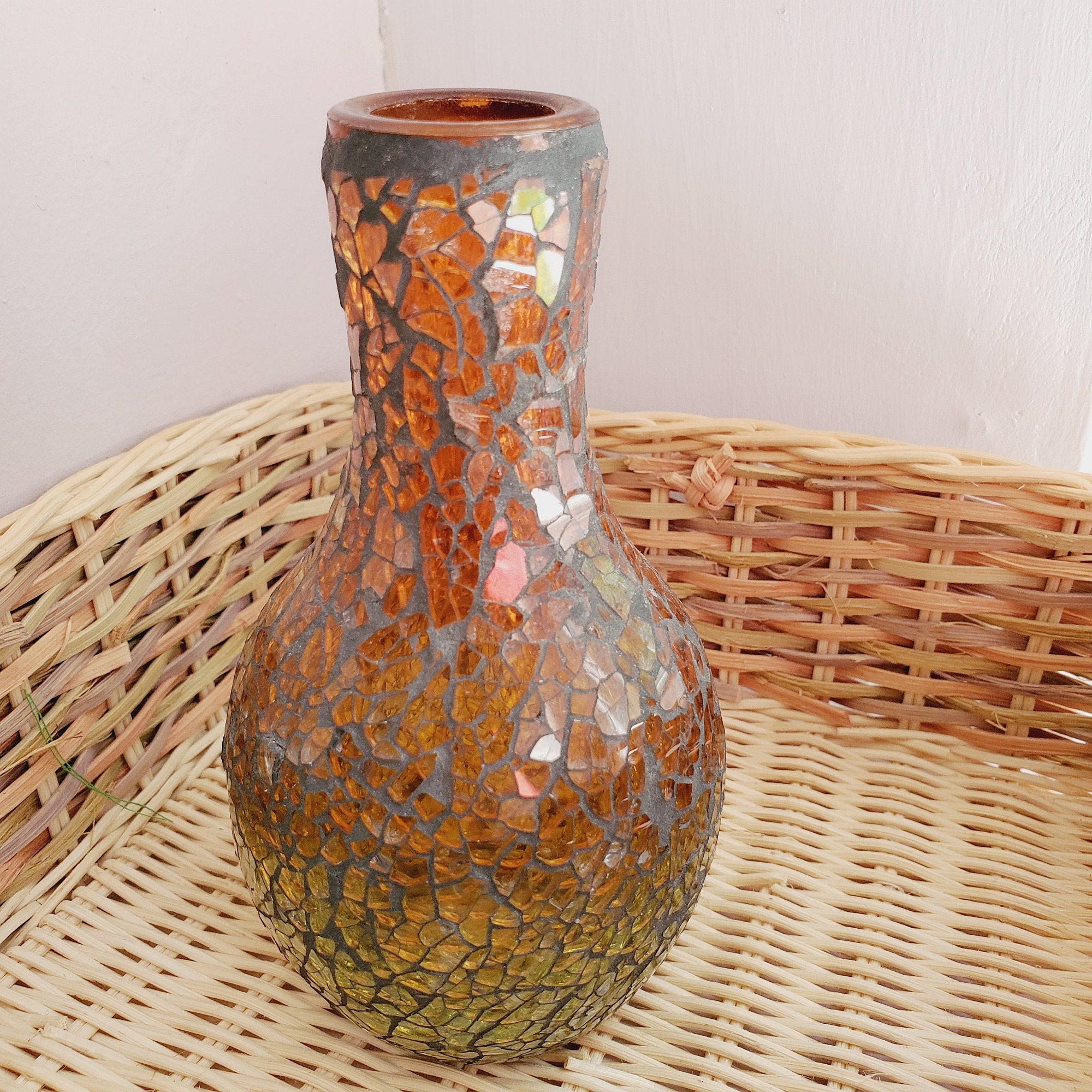 Shattered Glass Vase