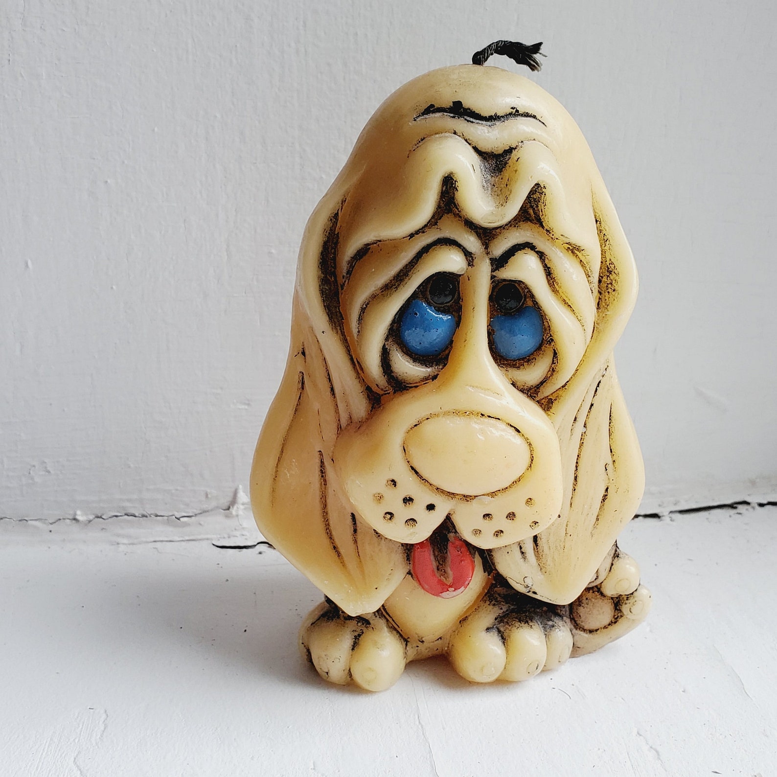 HOUND Dog Candle Vintage Cartoon Dog Decoration Etsy