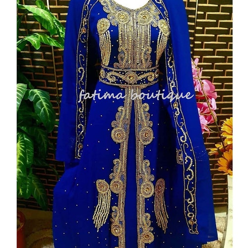SALE New Royal Blue Islamic Modern Elegant Dubai Moroccan - Etsy