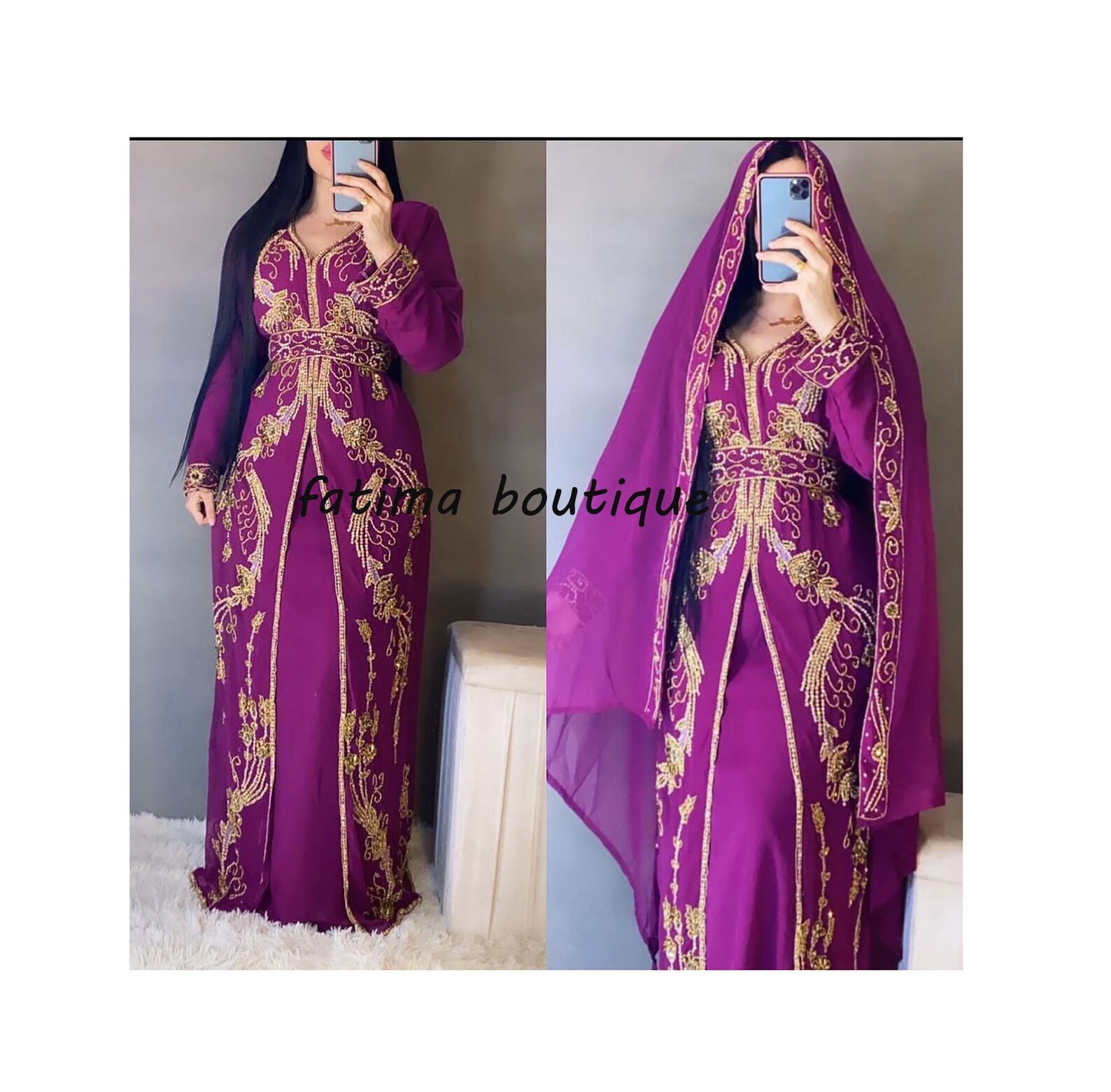 Sale Navy Blue African Attire Bridesmaid Abaya Long Maxi Etsy