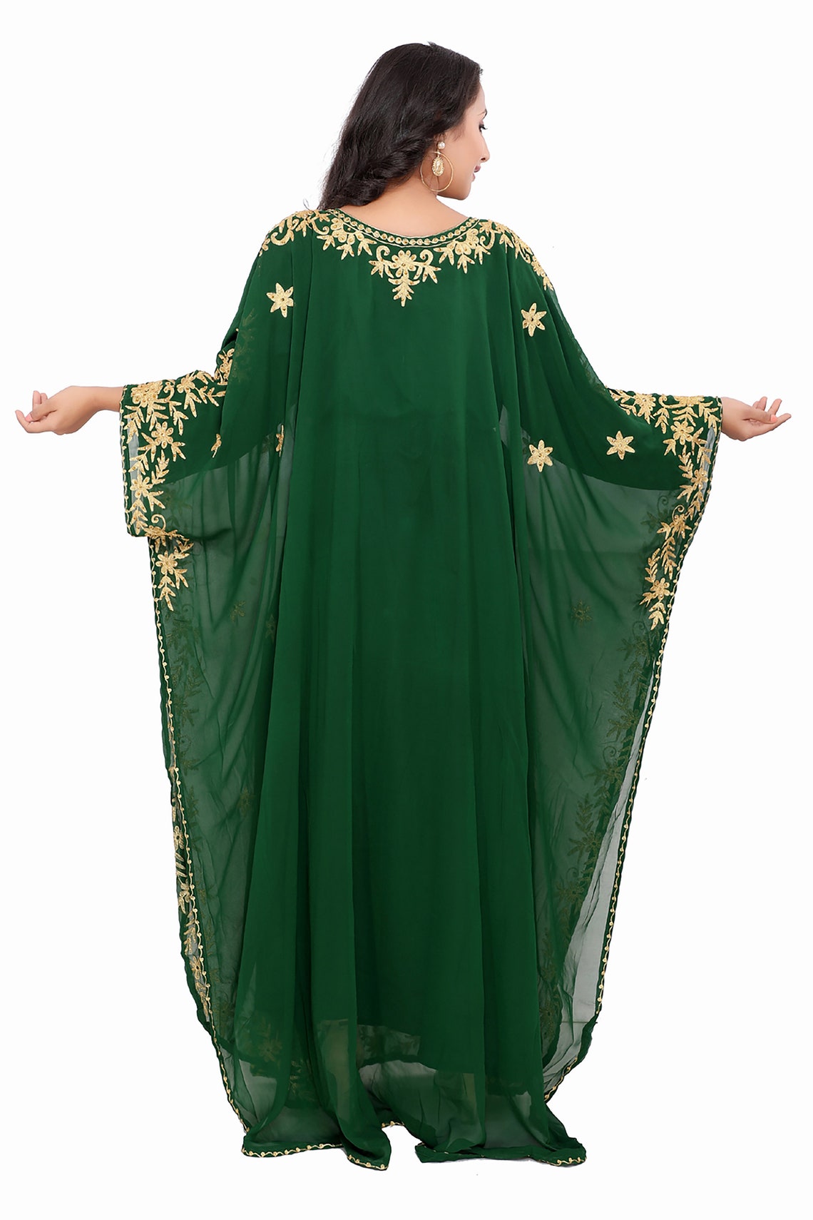 Sale New Moroccan Dubai Bedded Kaftan Arabian Plus Size Abaya - Etsy