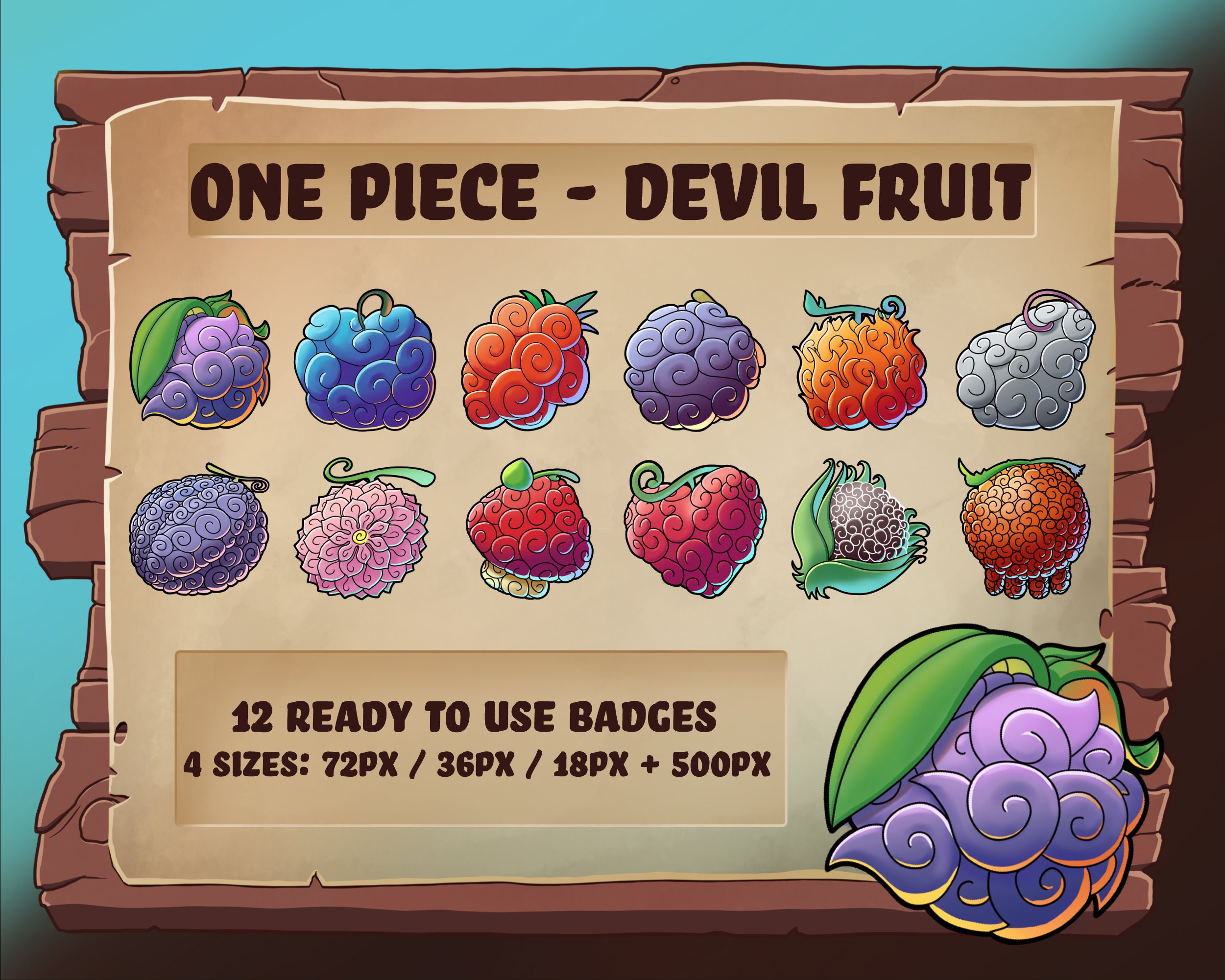 In One Piece, what are the different devil fruits and what