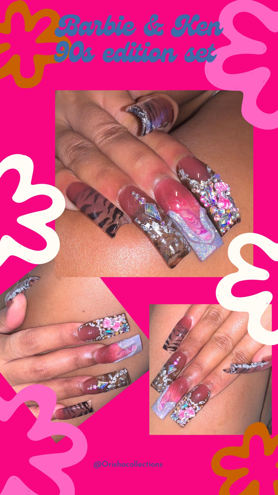 Curve Nails Etsy