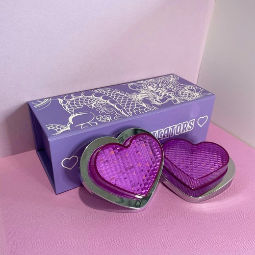 Heart Shaped Side Marker/indicator for Cars Purple Etsy Australia