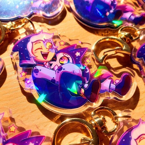 The Owl House Collector & King Holographic Sticker - Etsy