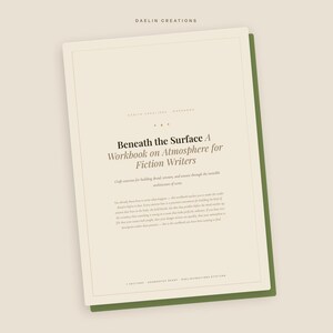 Atmosphere Writing Workbook for Fiction Writers — Craft Exercises for Tension & Dread PDF image 3