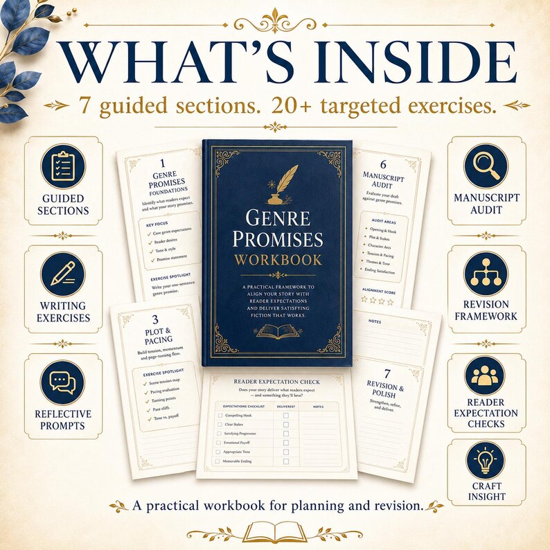 Genre Promises Workbook for Fiction Writers | Writing Guide (Digital Download) image 12