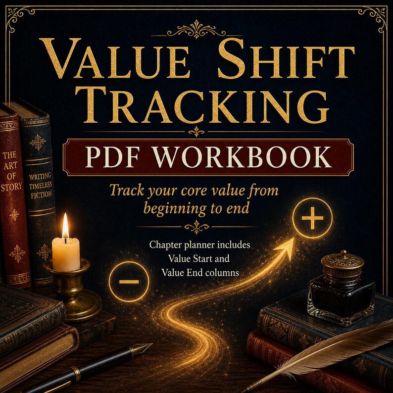 Novel Writing Workbook | Story Grid Method, Scene Structure Planner (Digital Download) image 6