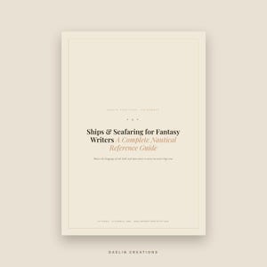Schiffe und Seefahrt für Fantasy-Autoren – Nautisches Nachschlagewerk (PDF) | Weltenbau, maritimes Vokabular, Seeszenen Bild 3