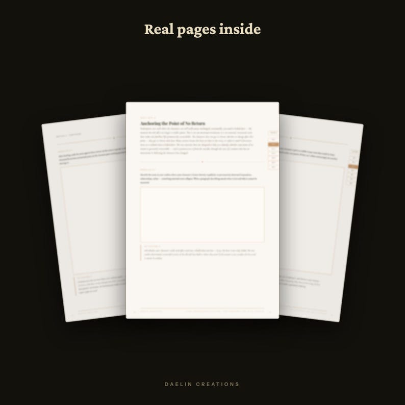 Redemption Arc Workbook for Fiction Writers — Character Change, Forgiveness & Story Structure PDF image 5