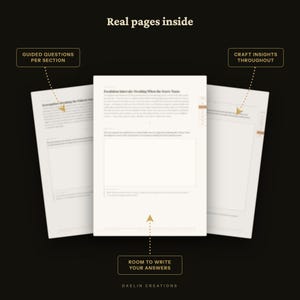 Quaderno di lavoro sul ritmo dell'antagonista per scrittori di narrativa / Quaderno di lavoro stampabile per la revisione del ritmo del romanzo / Spunti per lo sviluppo del cattivo in formato PDF immagine 6