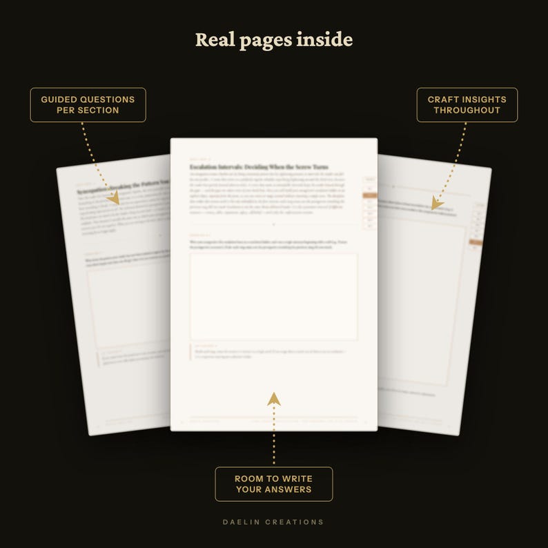 Quaderno di lavoro sul ritmo dell'antagonista per scrittori di narrativa / Quaderno di lavoro stampabile per la revisione del ritmo del romanzo / Spunti per lo sviluppo del cattivo in formato PDF immagine 6