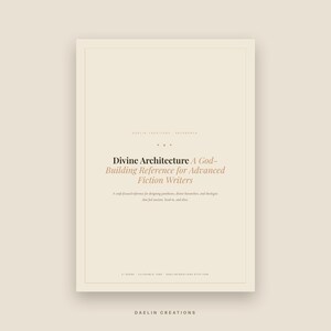 God-Building Reference Guide for Fiction Writers — Divine Pantheons, Theology & World Mythology Craft PDF image 3