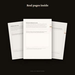Cuaderno de ejercicios de escritura sobre dilemas morales / Planificador imprimible de la estructura argumental para novelistas / Ideas para la elección de personajes y el conflicto de la historia (PDF) imagen 5