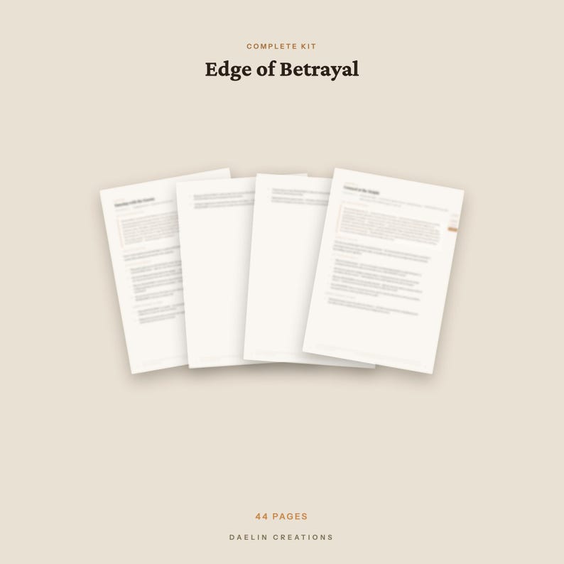 Enemies to Lovers Romantasy Bundle | Save the Cat Workbook + Interactive Dashboard | Dark Romance Beat Sheet | Edge of Betrayal image 4