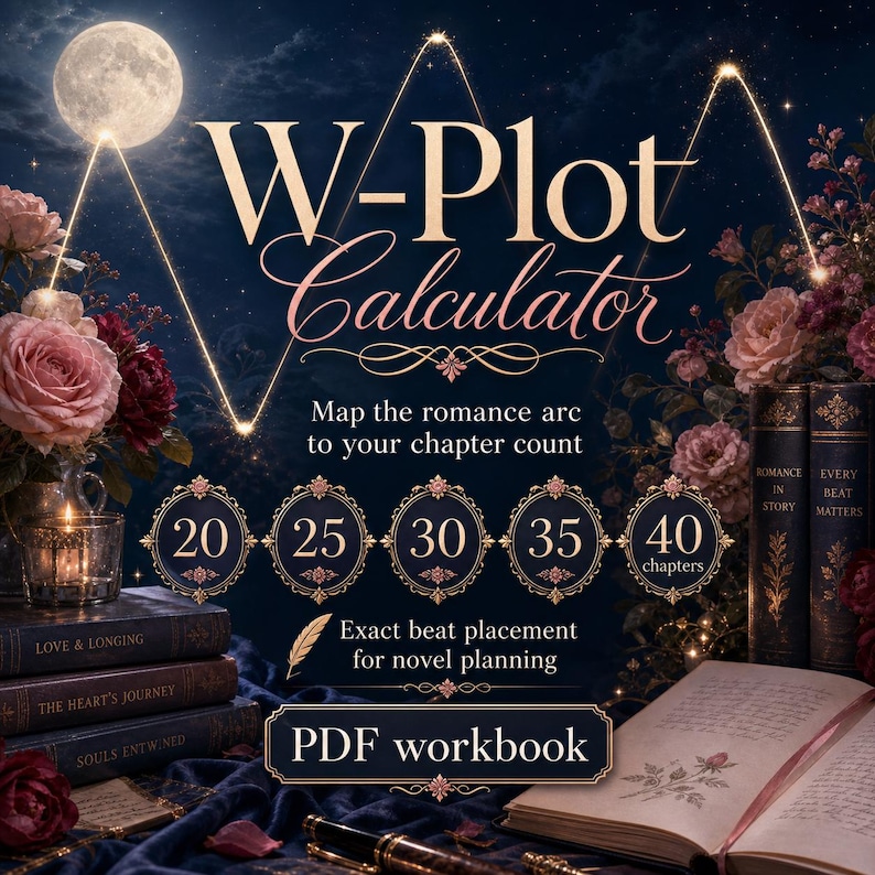 Arbeitsbuch zur Entwicklung von Liebesroman-Plots, Dual Arc W-Plot Planner (PDF-Download) Bild 5