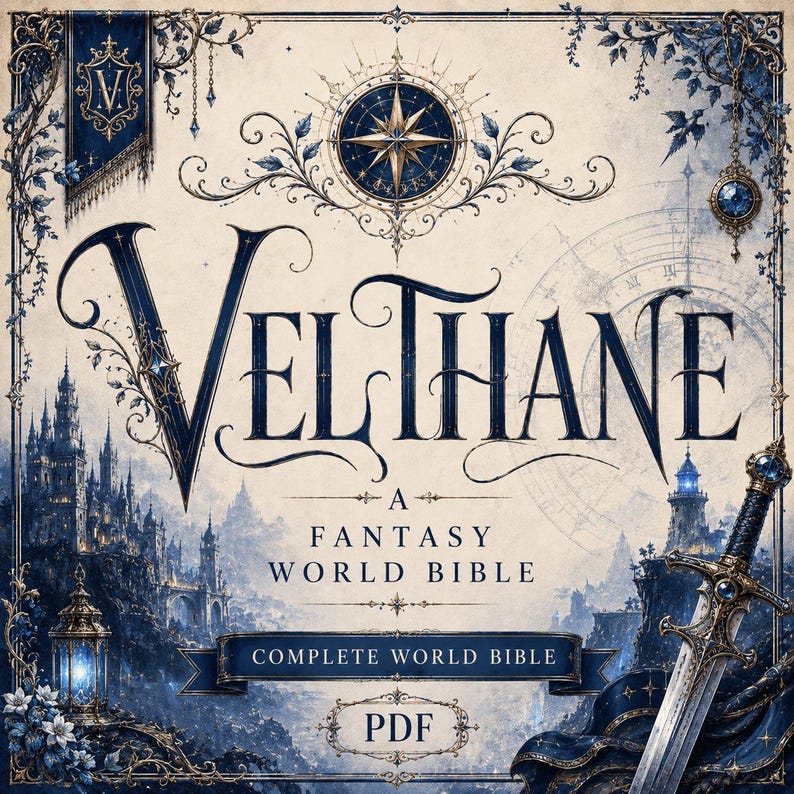 World Bible | Fantasy Worldbuilding | One-of-One Exclusive · PDF Download image 2