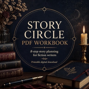 Zeszyt ćwiczeń Story Circle – 8-etapowy plan fabuły powieści (do pobrania w formacie PDF) zdjęcie 1