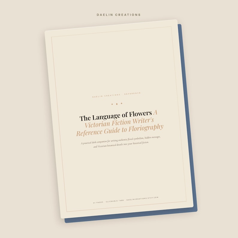 Victorian Floriography Reference Guide for Fiction Writers | Language of Flowers | Historical Writing Craft image 4