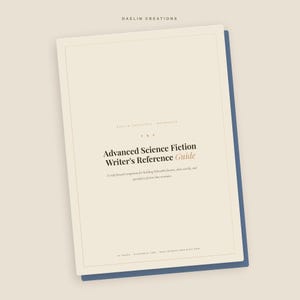 Science fiction | Poradnik pisarza | Zasady rzemiosła, przykłady dobra i zła | Techniki budowania światów | Plik PDF do druku | Plik PDF Goodnotes zdjęcie 3