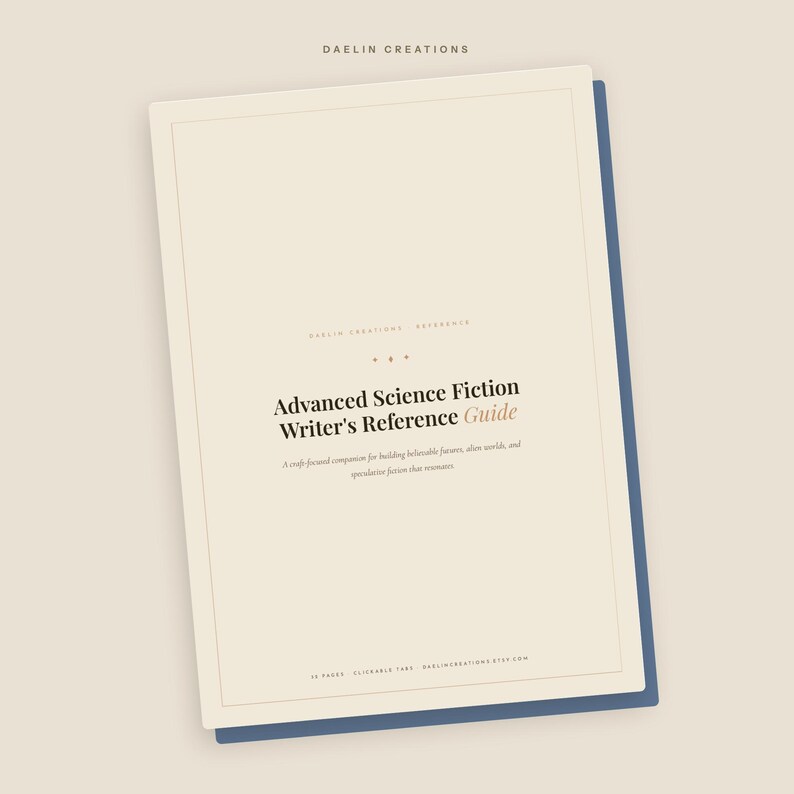 Science fiction | Poradnik pisarza | Zasady rzemiosła, przykłady dobra i zła | Techniki budowania światów | Plik PDF do druku | Plik PDF Goodnotes zdjęcie 3