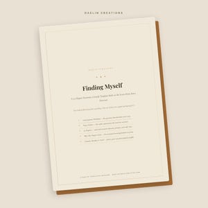 Werkboek voor de verhaalstructuur van een romantische komedie: Finding Myself | Plotplanner met zeven punten | Gids voor het thema overlevingsschuld afbeelding 3