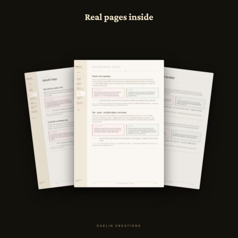 Clean Your Prose Fix-It Guide — Filter Words, Adverb Traps, Echo Words & Sentence Edits for Fiction Writers image 6