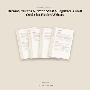 Leitfaden zum Schreiben von Träumen, Visionen und Prophezeiungen – Nachschlagewerk für Fantasy- und Literaturautoren Bild 5
