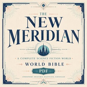 Scifi World Bible — New Meridian | Enskild bok · PDF-nedladdning bild 2