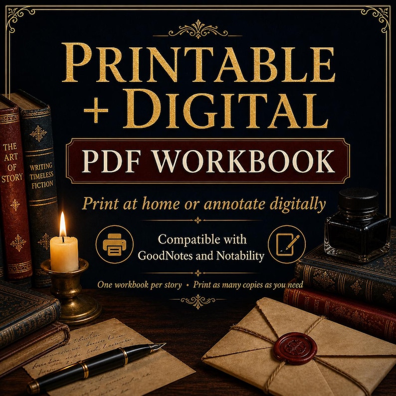 Novel Writing Workbook | Story Grid Method, Scene Structure Planner (Digital Download) image 9