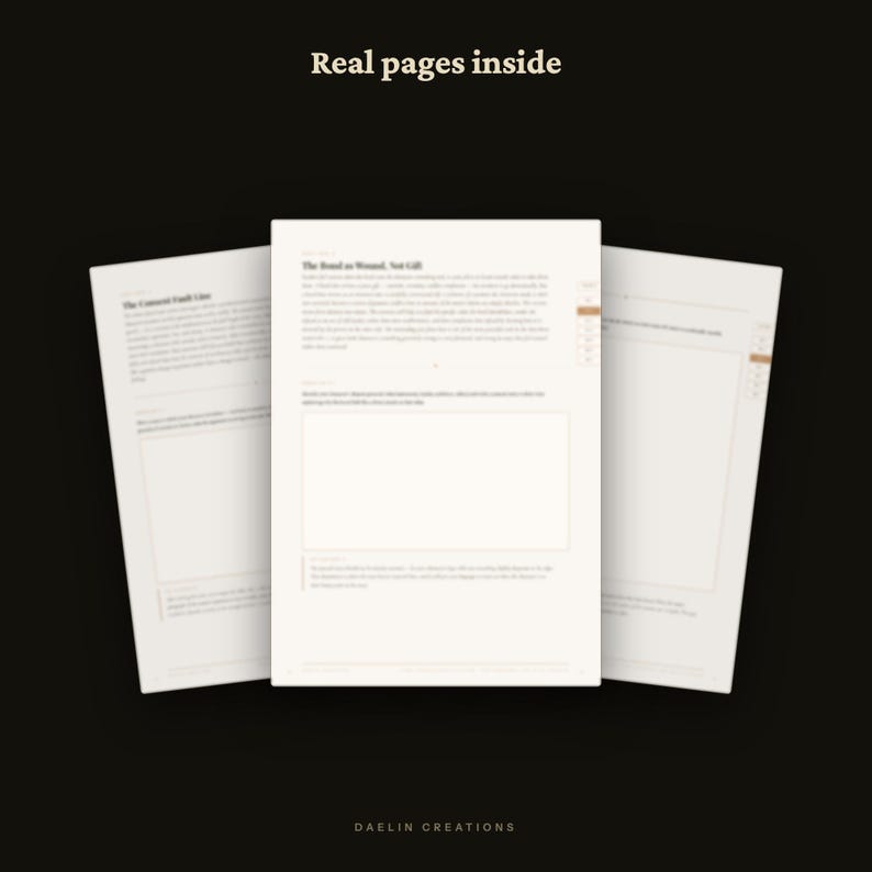 Fated Mates and Bonds Romantasy Writing Workbook — Tension, Character Arc & Slow Burn PDF image 5