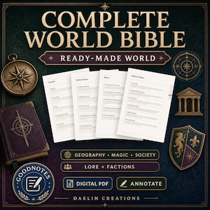 Horror World Bijbel | De Verslonden | Exclusief exemplaar (één exemplaar) | PDF-download | Goodnotes PDF afbeelding 1