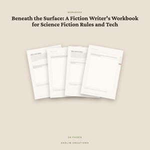 Arbeitsbuch zum Schreiben von Science-Fiction (druckbare PDF-Datei): Anregungen zum Weltenbau und zur Charakterentwicklung für Romanautoren Bild 4