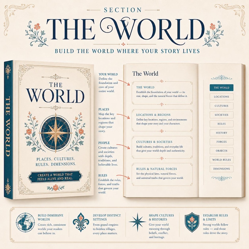 Scifi World Bible — New Meridian | Enskild bok · PDF-nedladdning bild 1