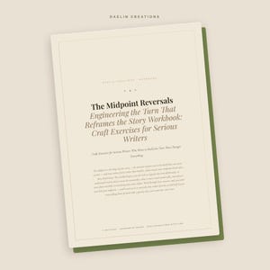 Midpoint Reversals Workbook — Fiction Writing Craft Exercises for Serious Writers image 3